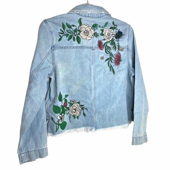 H&M ❤️ Coachella Embroidered Denim jacket - Picture 5 of 10